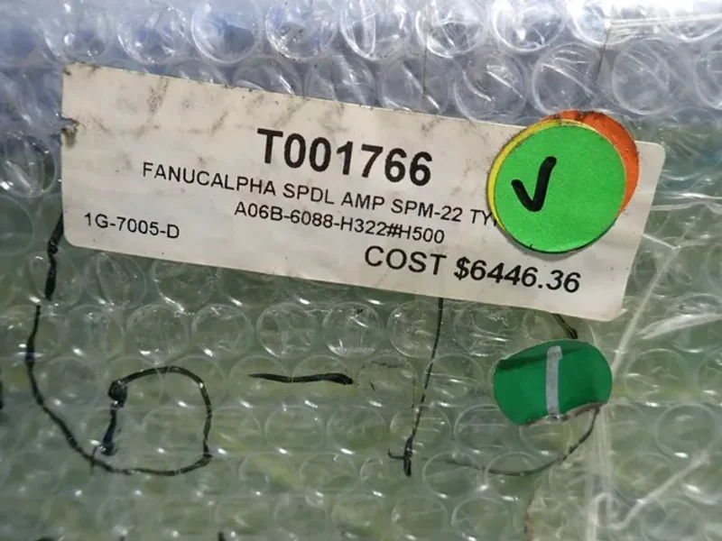 Fanuc  Spindle Amplifier Module  - A06b-6088-h322#h500