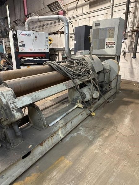 6&#039; X 3/16&quot; WEBB MODEL #R3LR-7006 PLATE BENDING ROLL: YOBRO #24252