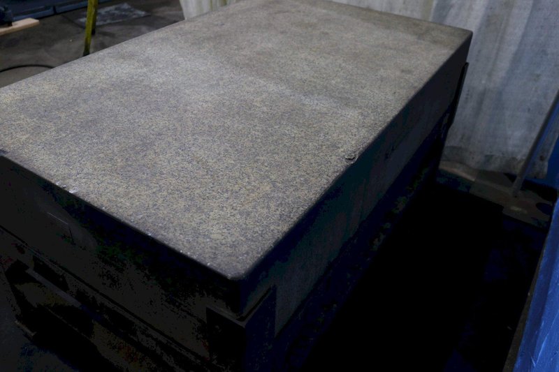 36&quot; X 60&#039; X 10&quot; GRANITE PLATE WITH STAND: STOCK #73520