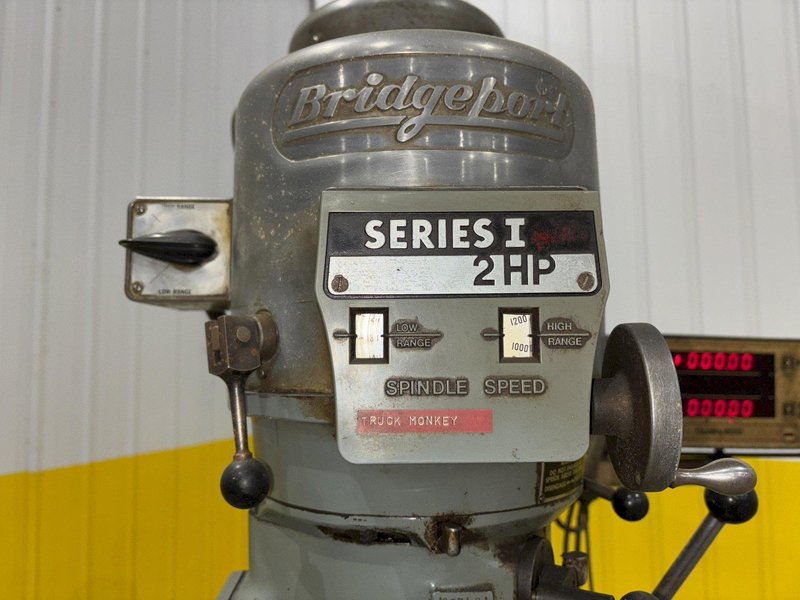 2 HP BRIDGEPORT SERIES I VERTICAL RAM TYPE MILL: STOCK #20997