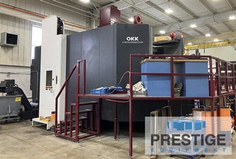 OKK HMC 1250S HORIZONTAL MACHINING CENTER