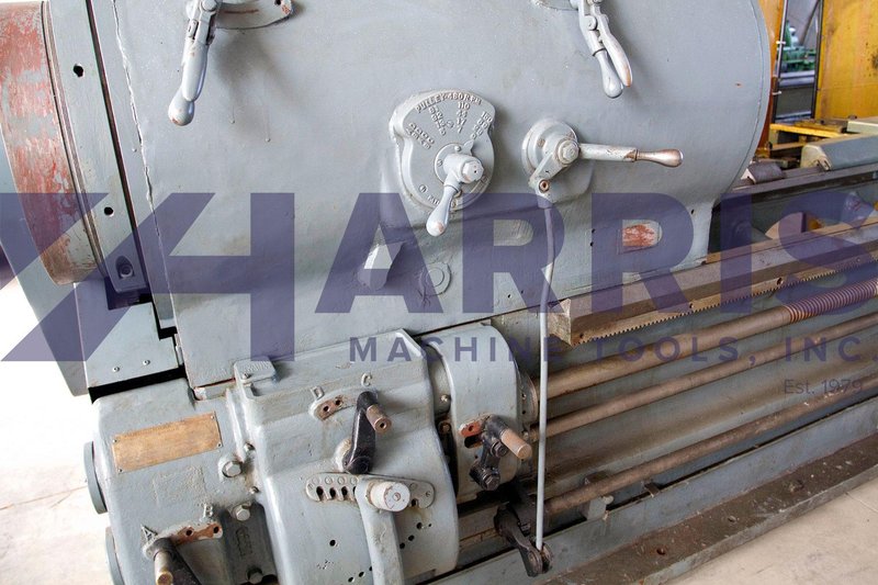 Used, 32" x 120" Lehmann Hydratrol Hollow Spindle Lathe with 16.5" Spindle Bore