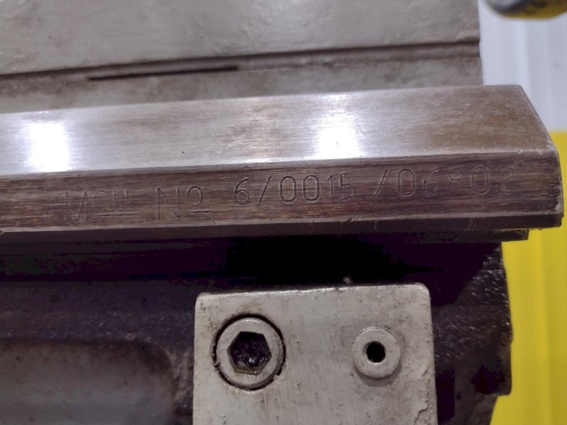 15&quot; X 50&quot; CLAUSING COLCHESTER MODEL #15 ENGINE LATHE, 2-3/16&quot; HOLE: STOCK #19155