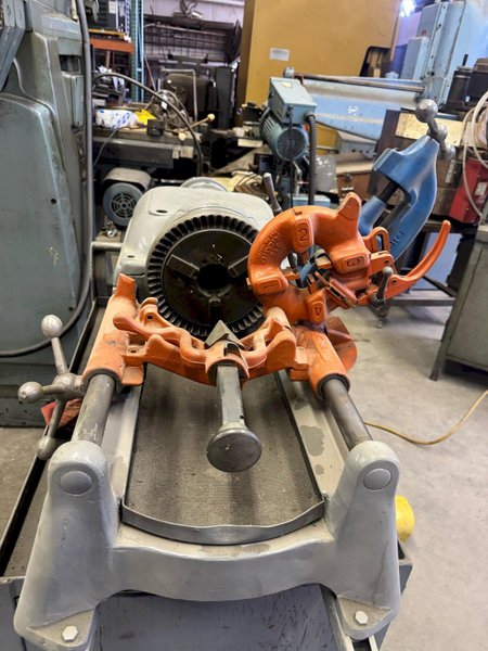 1 - PREOWNED RIDGID PIPE THREADER, MODEL #: 535