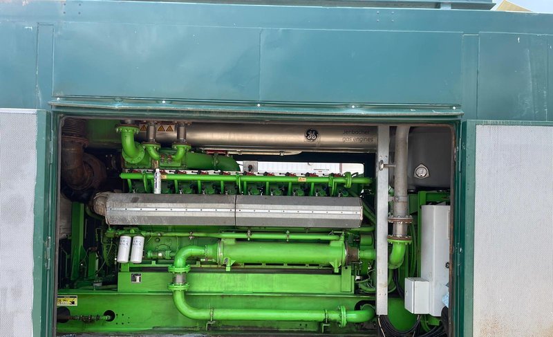 1060 KW Jenbacher JMS320GS CHP Natural Gas Generator Set