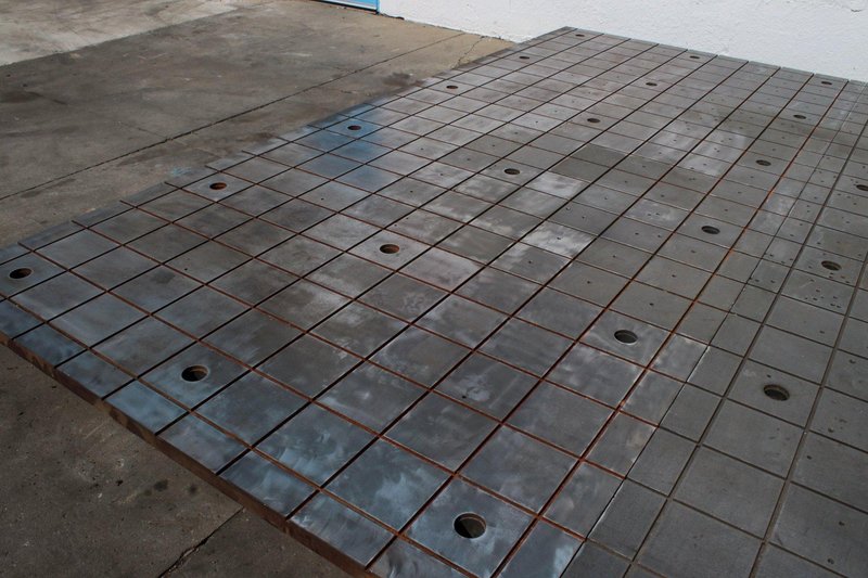 173&quot; X 78&quot; X 9&quot; HIGH PORTAGE LAYOUT PLATE: STOCK 76744