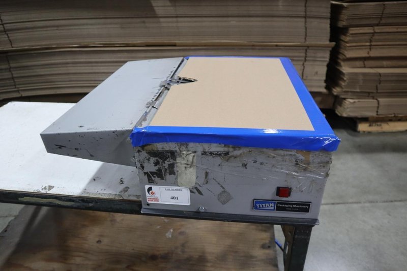 Allied Automation Titan Bagmaster 501 - Bag Opener and Filler - Blower Style w Cart- Auction Item