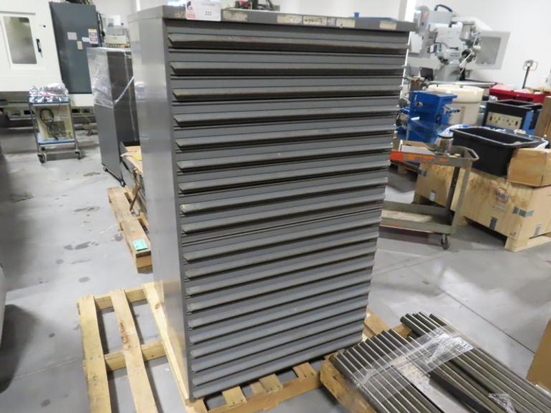 Equipto Steel Cabinet, 19-Drawers, No Contents- Auction Item