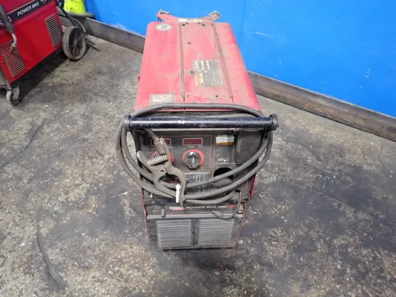 LINCOLN ELECTRIC 350 A WELDER   -  POWER MIG 350MP