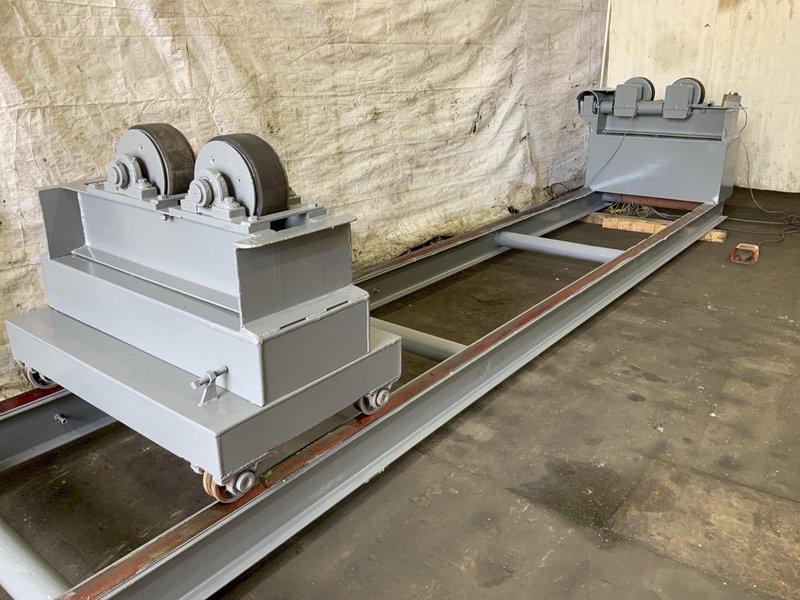 10 TON WELDWIRE SLIDING TANK ROLLS SET: STOCK #81337