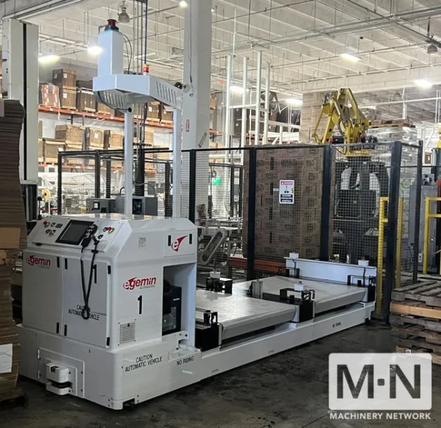 Egemin LTV 0515 L Automation Unit Load Deck Guided Vehicle (2 Available) - Cost Over 300k New