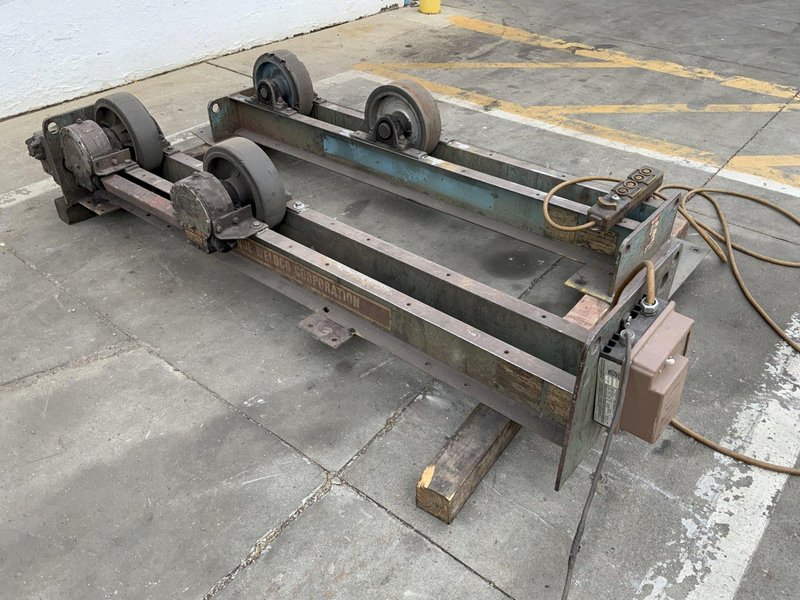 13600 LB UNIQUE WELDCO TANK TURING ROLLS: STOCK #81380