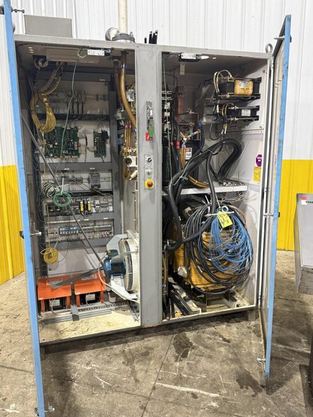 150 KW THERMATOOL MODEL #CF14-1506460 SOLID STATE HF WELDER SYSTEM, THERMAVIEW CONTROLS: YOBRO #24318