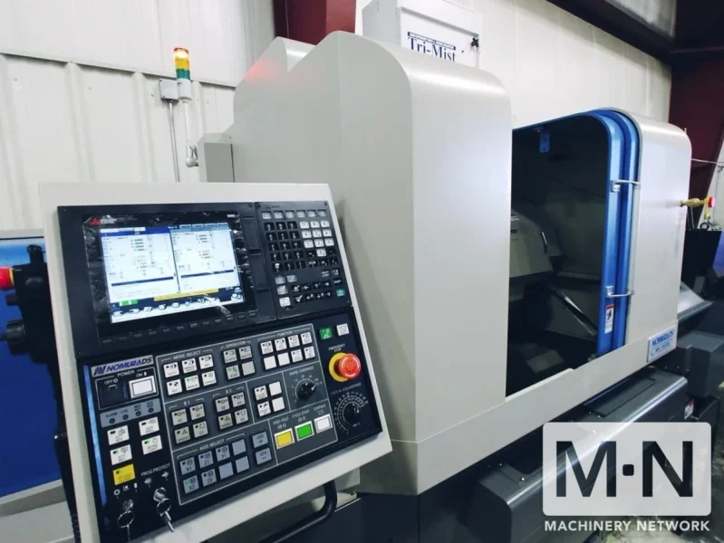 Nomura NN-38UB8 CNC Swiss Lathe, 2020