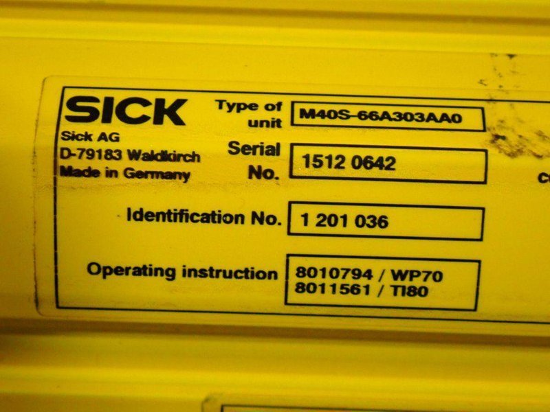 Sick  M400 Light Curtain  - M40s-66a303aa0
