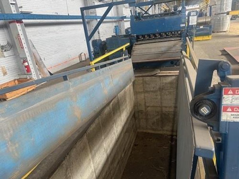 60” x .125” x 40,000# ROWE / HERR VOSS ROLL FEED CTL LINE