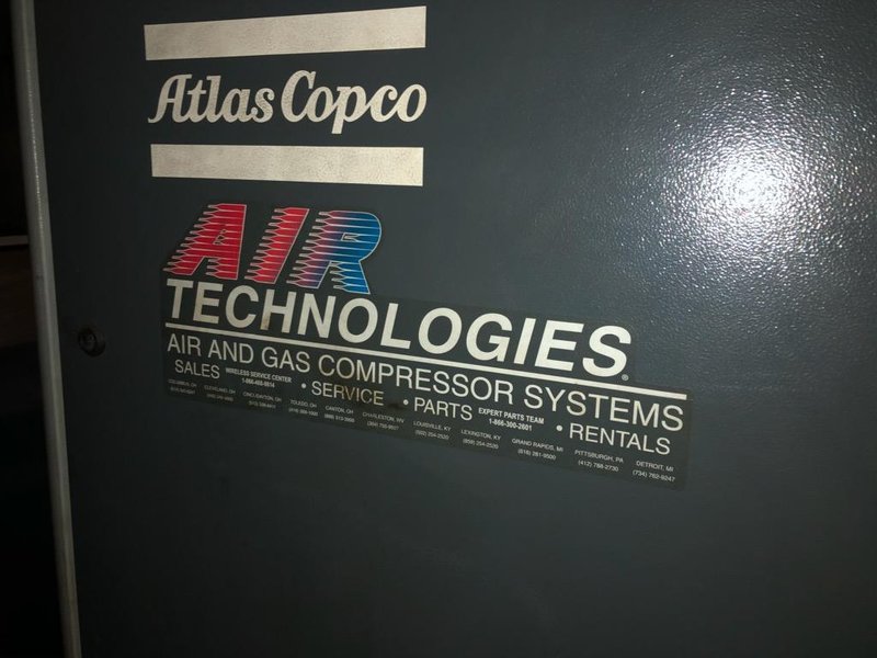 60 HP ATLAS CORP CO AIR COMPRESSOR