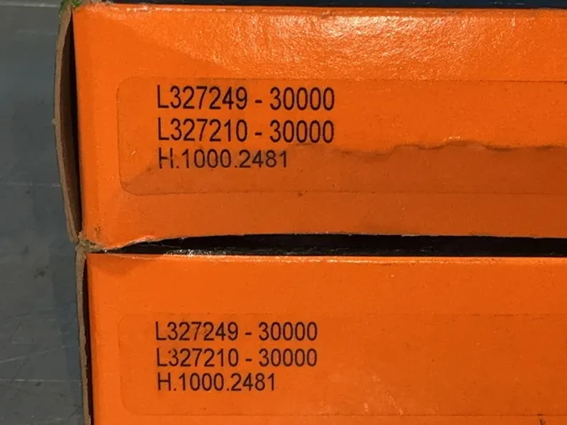 TIMKEN TAPERED ROLLER BEARINGS  -  L327249-30000 + L327210-3000