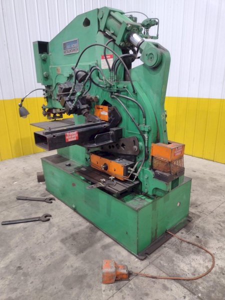 105 TON HILL ACME MODEL #6A HYDRAULIC IRONWORKER W/ CLAMPING: STOCK #22832