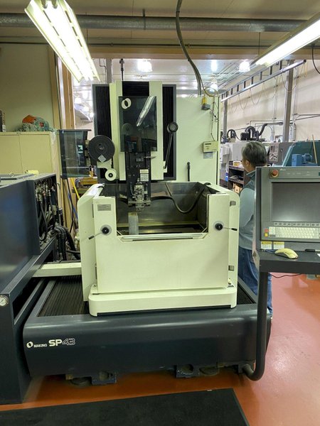 MAKINO SP-43 WIRE EDM MACHINE. STOCK # 0236625