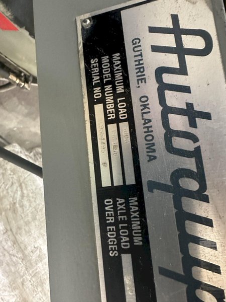 5000 LB. HYDRAULIC TURN TABLE: STOCK #77269