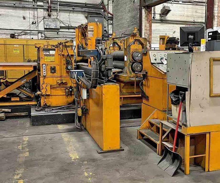 72&quot; x 8.00&quot; x 60,000# Cincinnati Slitting Line STOCK #2947