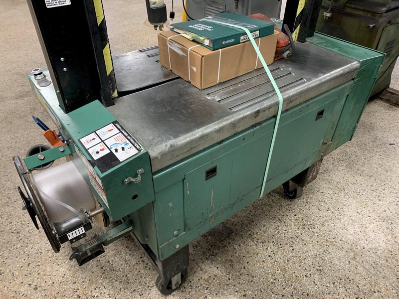 SIGNODE SureTyer Semi-Auto Strapping Machine, S/N B4207.