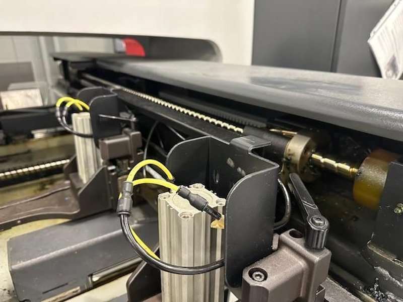 LVD Strippit S-1212 CNC Turret Punch, 20 Tons, 31 Station Turret - Thick, Auto Indexing, Brush Table, Fanuc 180i-P,  (Test Lab), New 2007