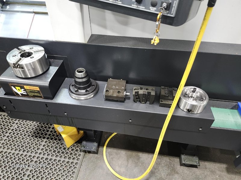 DN Solutions (Doosan) Lynx 2100LSYA CNC Lathe, Live Tooling, Doosan-Fanuc i Series Control, LNS Alpha Series BF, 20 HP, New 2022