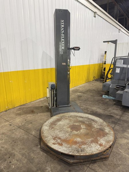 4,000 LBS X 50" X 50" X 98" H STRAN-FLEXER SCALE PACKAGE PALLET SHRINK WRAPPER: YOBRO #24286