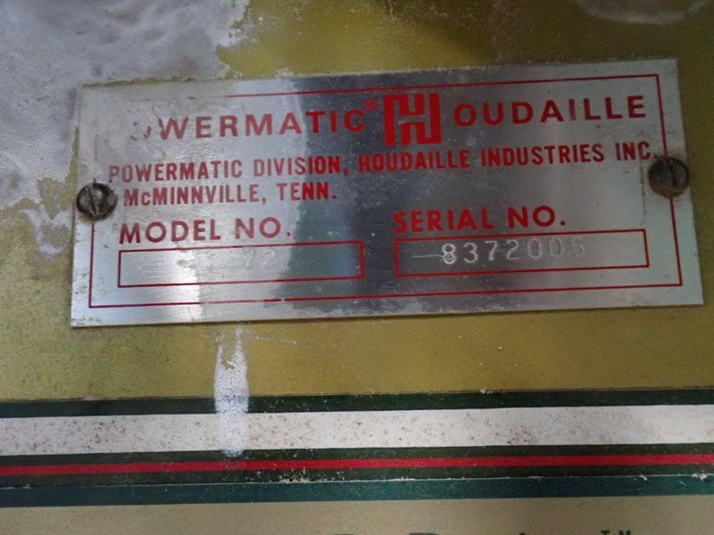 POWERMATIC TABLE SAW  -  72