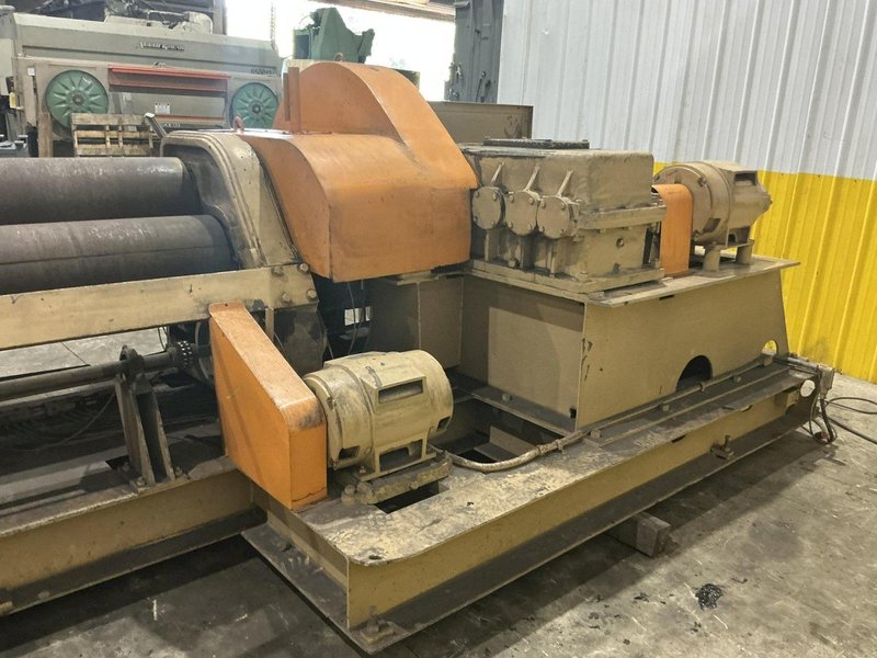 12' X 1/2" WEBB MODEL #9L-2A 3 ROLL INITIAL PINCH PLATE ROLL: YOBRO #25845