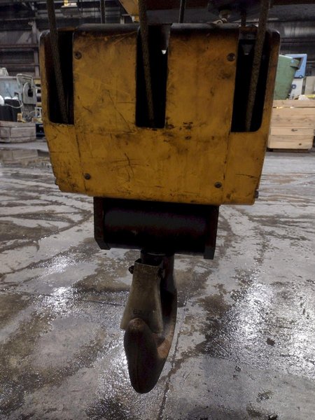 7.5 TON DESHAZO SINGLE GIRDER TOP RUNNING BRIDGE CRANE WITH STREET HOIST: YOBRO 24991