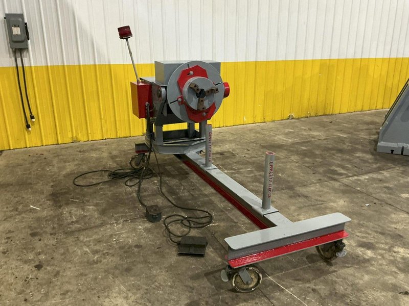 1,000 LBS ARONSON MODEL #HD-10MTYR-1.5 MOBILE WELDING POSITIONER: YOBRO #25861