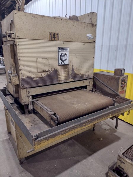 37&quot; TIMESAVERS MODEL #137-1HDMW WET BELT GRINDER SANDER: STOCK #19869