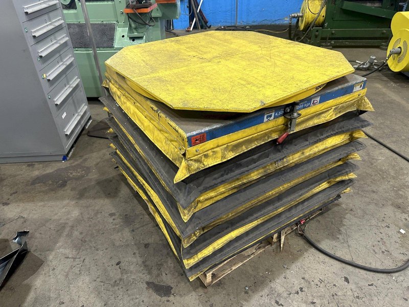 4500 LB SOUTHWORTH HYDRAULIC LIFT TABLE: STOCK #78041
