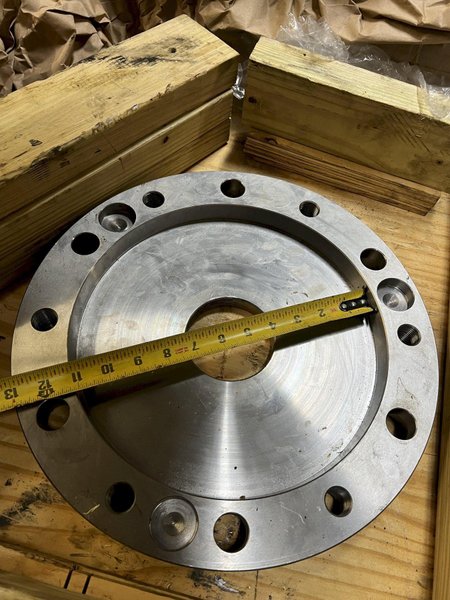 Seoam CAS-24 24" 3 Jaw CNC Power Chuck Closed A2-15 Spindle Nose VTL