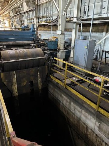 72" X .200" X 50,000 LBS VOSS CUT TO LENGTH LINE: STOCK #22300