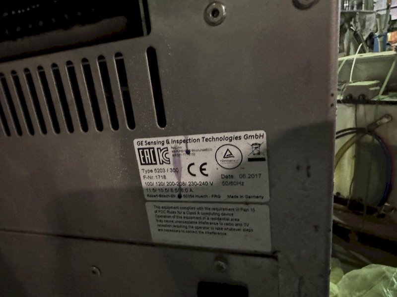 2017 GE structurix M ECO type 5203/300 film developer s/n 1718