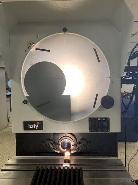 16" BATY Model R400 Bench Top Optical Comparator, S/N 2056.