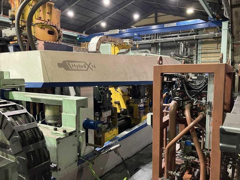 Extrusion Press, SMS, 1450 Ton
