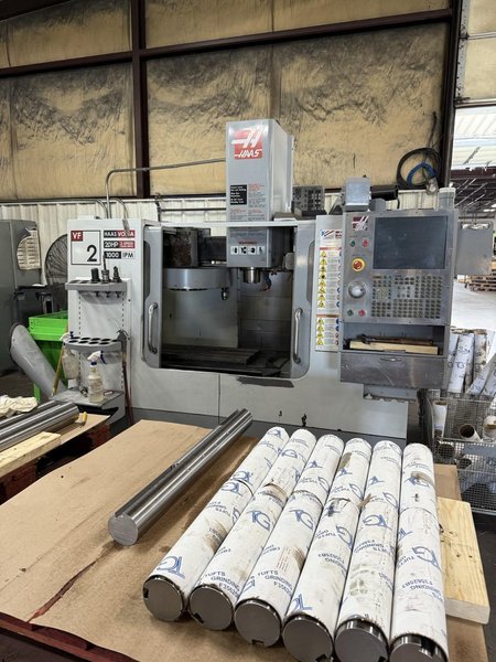 Haas VF-2B CNC VMC, 2007 – Chip Conveyor, Through Spindle Coolant