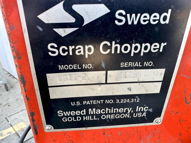 SWEED MODEL LOII-2 SCRAP CHOPPER: STOCK #77271