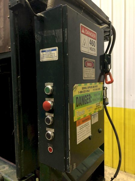 60&quot; X 30&quot; MAREN MODEL #6030-HC VERTICAL CARDBOARD HYDRAULIC BALER STOCK #3182