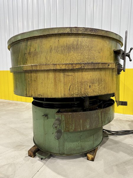 12 FT HAMMOND ROTO-FINISH MODEL #ST-12 ROTARY BOWL VIBRATORY PARTS DEBURRING FINISHER: STOCK #20064