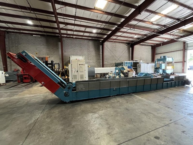 Bunting Used Magnetic Separator System and Conveyor, 26&quot; Wide, yr. 2012