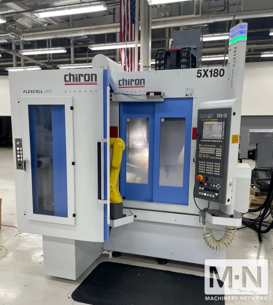 Chiron FZ12 FX CNC 5-Axis High Speed Plus Vertical Machining Center, 2015