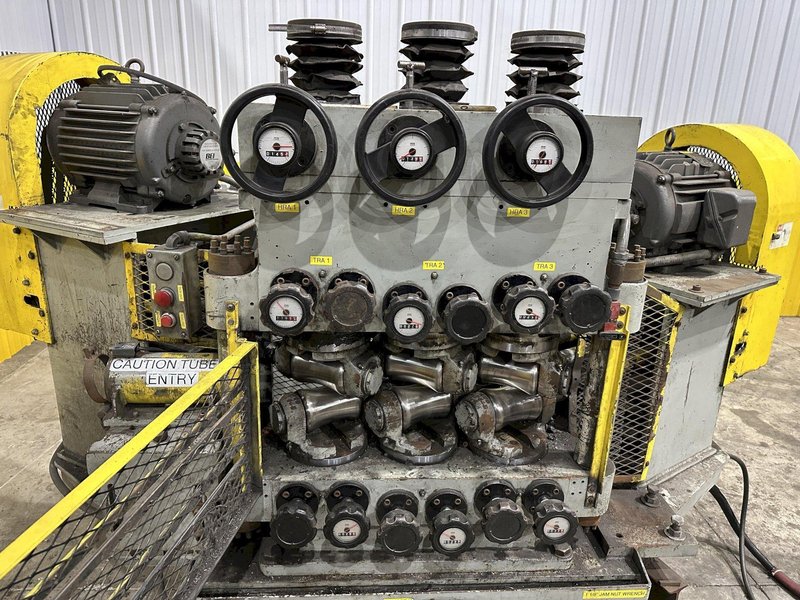 2.25" X 6 ROLL MACKINTOSH-HEMPHILL / TURNER MODEL #922 TUBE &amp; BAR STRAIGHTENER: STOCK #22572