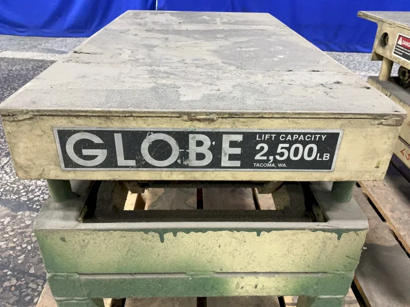 GLOBE INTERNATIONAL 2500 LBS LIFT TABLES  -  AA-2.5-18/SP