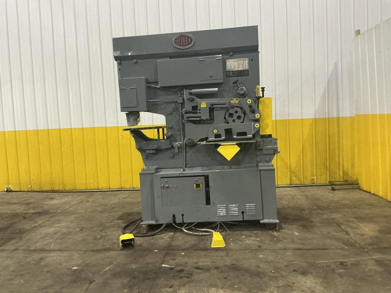 110 TON FICEP HELLER MODEL #UH 1105 HYDRAULIC IRONWORKER: YOBRO #25187